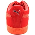 thumbnail image 3 of Puma Suede Classic Mesh FS Future Men's Shoes Barbados-Cherry Red Blast 362219-03, 3 of 5