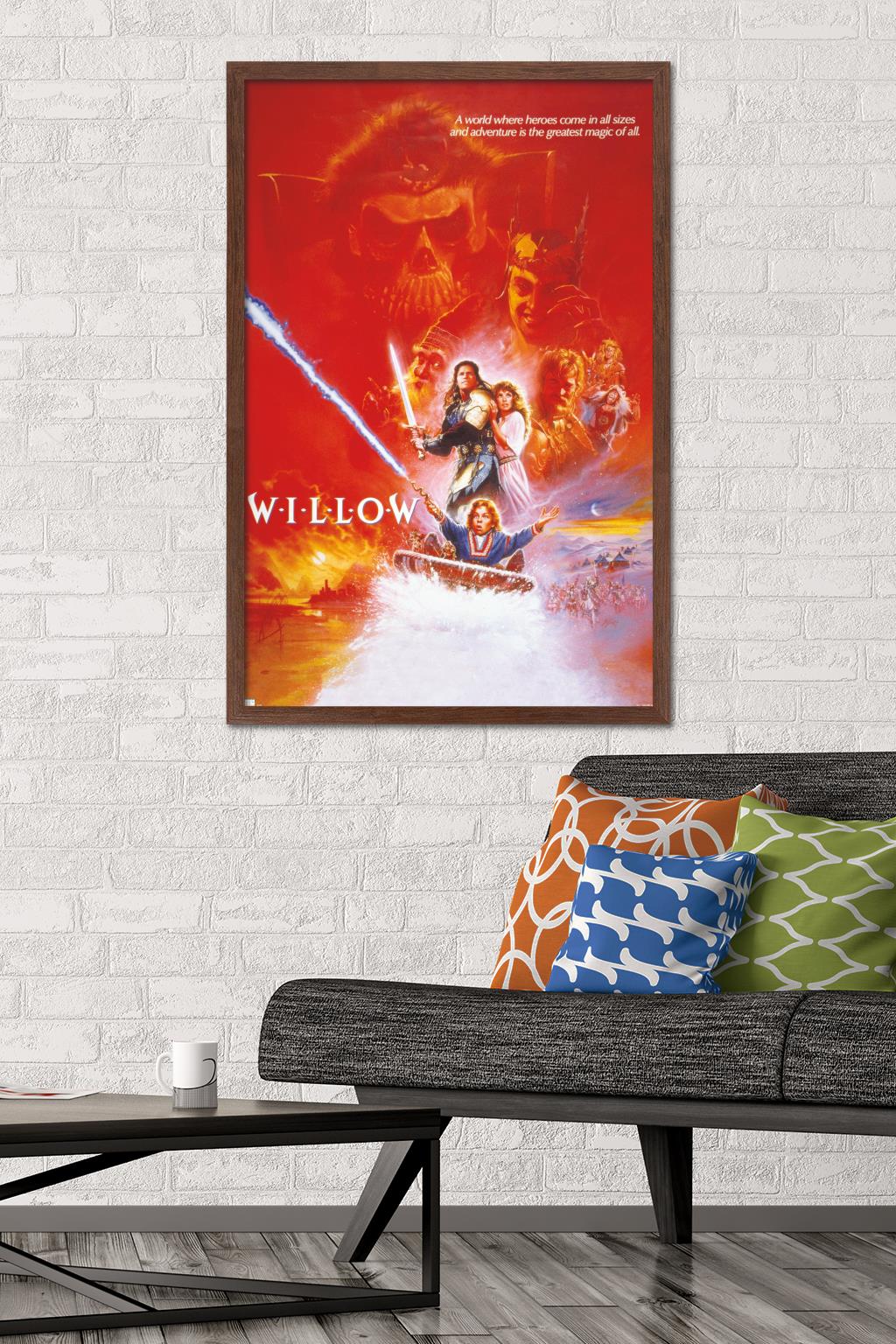 Willow - One Sheet Wall Poster, 22.375" x 34" Framed