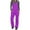 Purple, variant on Women's Snow Ski Overalls Windproof Insulated Romper Athletic Snowpants
