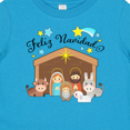 thumbnail image 4 of Inktastic Feliz Navidad Cute Nativity Scene Boys or Girls Baby T-Shirt, 4 of 5