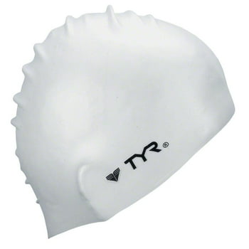 TYR  Free Silicone Adult Fit Cap In White
