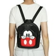 thumbnail image 7 of Disney Mickey Mouse 9.6" Black Mini Backpack, 7 of 7