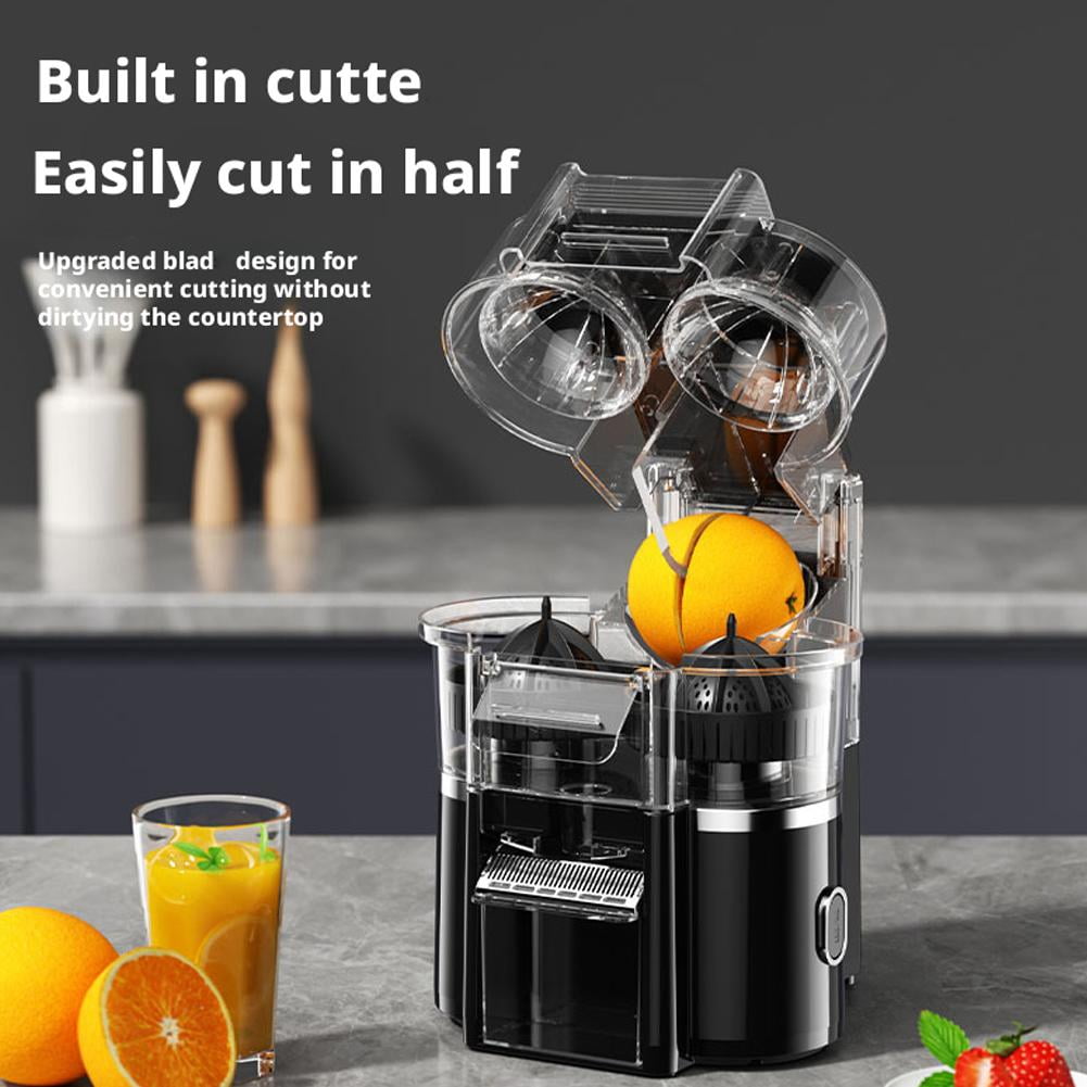 Electric Juicer Machine, Twin Citrus Juice Maker with 18000 RPM Powerful Motor, Fresh Press Cold Hand Juicer Machines, Pres
