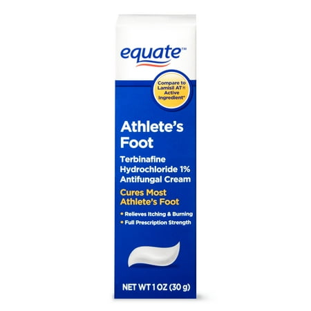 Equate Athlete's Foot Antifungal Cream, 1 oz (Best Over The Counter Antifungal Cream)