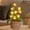 Yellow, variant on Partheme Hand Crocheted 9 Head Lily of The Valley Potted Plant with LED Lights, Milk Cotton Yarn Desktop Ornament for Home Office, Soft Craft Decor, Pink