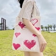 thumbnail image 6 of Kukuzhu Crochet Tote Bag Aesthetic Tote Bag Aesthetic Y2k Tote Bag Aesthetic Y2k Cute Tote Bags Aesthetic, 6 of 6