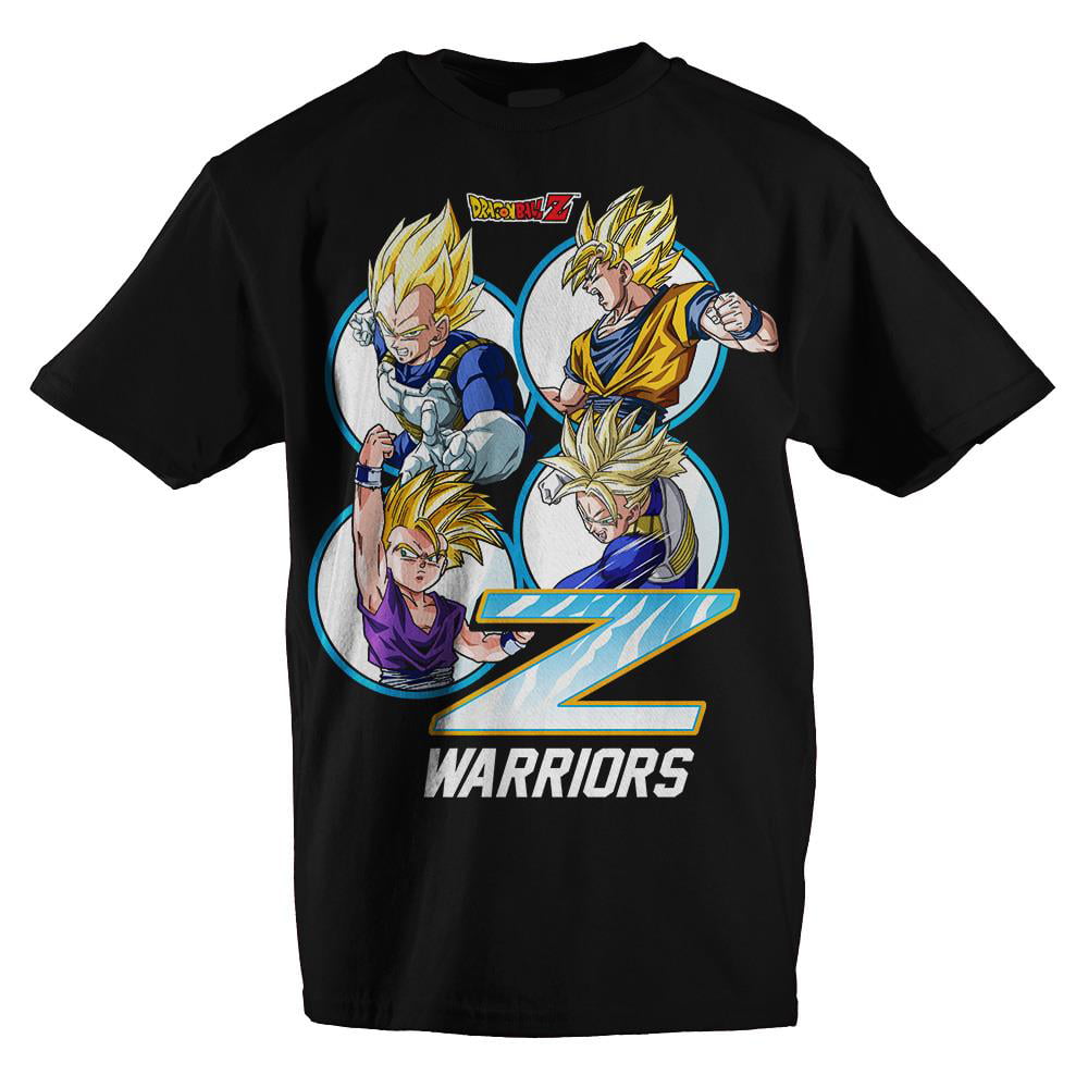 Dragon Ball Z Boys Shirt Boys Black Z Warriors Dragon Ball Z Clothing X