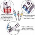 thumbnail image 5 of Brillar 1 pieza de broca de ángulo recto y 3 piezas de 1/2 "3/8" 1/4 "Kit de adaptador de enchufe cabeza angular destornillador de 105 grados taladro eléctrico magnético de cambio rápido, 5 of 5