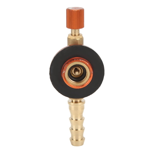 Gas Stove Inflatable Valve, Safe To Use Prevent Gas Leakage Gas Stove Safe Switch Anti Rust For Picnic For Outdoor Activities Red