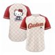 thumbnail image 2 of Chaqueta abrigo para estampado Hello Kitty Casual Bomber invierno Carta bordado hombres uniforme de béisbol, 2 of 4