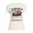 thumbnail image 5 of Champion Auto Women's Winter White Polyester Short Sleeve T-shirt, 5 of 5