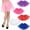 White/Black/Pink/Red/Yellow/Blue/Orange/Green/Purple, variant on Women Girls Princess Ballet Tulle Tutu Organza Lace Skirt Costume Party Mini Skirt
