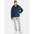thumbnail image 3 of Ozark Trail Men's & Big Men’s Hooded Puffer Jacket, Sizes S-3XL, 3 of 5