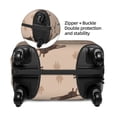 thumbnail image 3 of Bingfone Leopard Print Luggage Cover Washable Suitcase Cover Protector Anti-scratch Suitcase cover Fits 18-32 Inch Luggage, 3 of 8