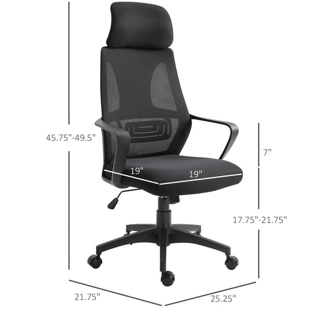 Vinsetto high back office executive chair outlet