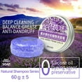 Shampoo Bar for Gray Hair, Purple Shampoo Bar for Grey Hair, Natural