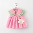 thumbnail image 1 of DPTALR Robe d'Été Colorée pour Tout-Petit Enfant Bébé Fille + Petite Sacoche, 1 of 2