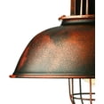 thumbnail image 6 of ANQIDI Industrial Vintage Chandelier Metal Indoor Pendant Lamp Bowl Shape Hanging Light, 6 of 11