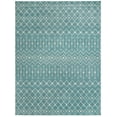 thumbnail image 7 of Rugs.com Moroccan Trellis Collection Rug – 8' x 10' Aqua Blue Medium Rug Perfect For Living Rooms, Large Dining Rooms, Open Floorplans, 7 of 7