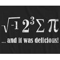 thumbnail image 2 of I Ate Some Pie and It was Delicious Funny Math Pi T-Shirt, 2 of 3