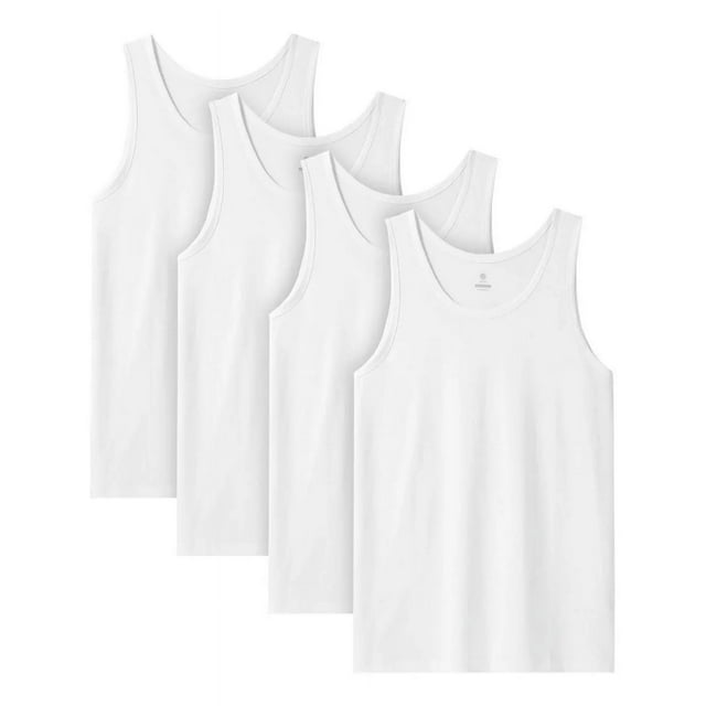 4 Pack Playeras Sin Mangas De Tirantes Tank Top Para Hombre