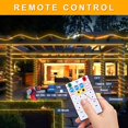thumbnail image 3 of Luces de cuerda solar OMIKA 15 m 600 LEDs USB IP68 impermeables, 3 of 8