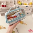 thumbnail image 2 of Sanrio-estuche de lápices de Hello Kitty para niños, estuche de gran capacidad de doble cubierta para bolígrafos, bolsa de lápices Kuromi Cinnamoroll, suministros para regalo Fivean unisex, 2 of 2