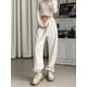 thumbnail image 5 of Pantalones para mujer, estilo Harajuku, estilo informal, elegante, a la moda, largos, estilo japonés, holgados, combinables, para otoño, 5 of 6