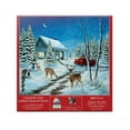 thumbnail image 3 of SUNSOUT INC - Unexpected Christmas Guests - 550 pc Jigsaw Puzzle by Artist: Penney Elaine - Finished Size 15.5" x 18" Christmas - MPN# 61815, 3 of 5