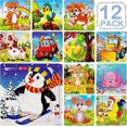 thumbnail image 1 of 12-Pack Wooden Jigsaw Puzzles for Kids Age 3-6 Year Old Animals Preschool Puzzles for Toddler Children Learning Educational Puzzle Toys for Boys and G, 1 of 4