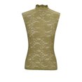 thumbnail image 1 of Timegard High Neck Tank Tops Lace Sleeveless Plus Size Tops Solid Color Casual Fashion Shirts, 1 of 4