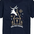 thumbnail image 3 of The Nightmare Before Christmas - Ho Ho Howl - Men's Short Sleeve Graphic T-Shirt, 3 of 5