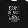thumbnail image 4 of Inktastic Trigeminal Neuralgia Awareness Pain Isn't Always Visible Boys or Girls Long Sleeve Toddler T-Shirt, 4 of 5