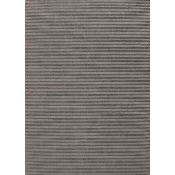 Ahgly Company Machine Washable Indoor Rectangle Industrial Modern Puce Purple Area Rugs, 7' x 9'