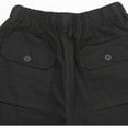 thumbnail image 4 of Besolor Mens Below Knee Cargo Shorts Casual Baggy Outdoor Hiking Workout Straight Leg 3/4 Capri Pants with Pockets, 4 of 6