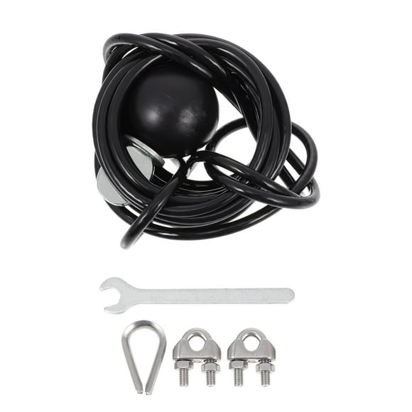 1 bolsa práctica de cuerda de alambre para fitness, ideal para el hogar, gimnasio, cuerda de acero resistente.