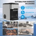 thumbnail image 5 of DISHUP 3 IN 1 Water Dispenser with Ice Maker, Cold & Hot Water, 3 or 5 Gallon, for Home/Kitchen/Office, 5 of 7