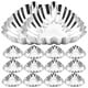 thumbnail image 1 of 20 moldes de acero inoxidable para tartaletas de huevo, moldes decorativos para hornear, moldes para muffins y moldes para cocinar en la cocina., 1 of 6