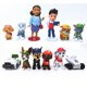 thumbnail image 3 of Juego de figuras de la Patrulla Canina de 12 Uds., juguetes para perros caninos de la patrulla, modelo de 3-7cm, Mini muñeco de Anime, decoración de pasteles, regalos para niños, juguetes de unidad de, 3 of 5