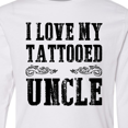 thumbnail image 4 of Inktastic I Love My Tattooed Uncle Long Sleeve Youth T-Shirt, 4 of 5