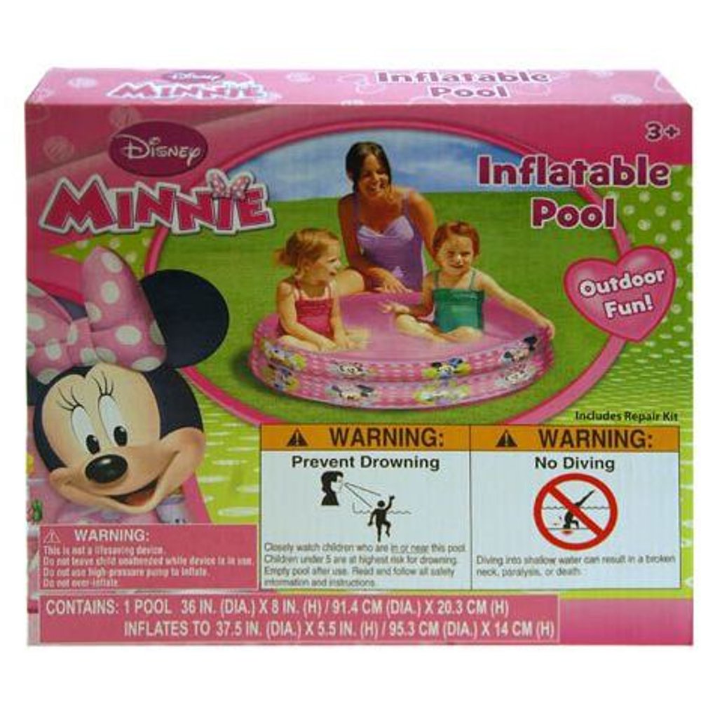 Disney Minnie Mouse Inflatable Pool 36X8 Case Pack 6