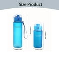 thumbnail image 3 of Kitchen Glass Portable Sports Hydration Bottle Fitness Water Bottle Large Capacity Lightweight Water Bottle With Comfortable Strap For Cycling Outdoor Sports,Green Kitchen Glass&Bottle, 3 of 9