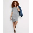 thumbnail image 5 of Hanes Essentials Women's T-Shirt Dress, Cotton Light Steel, 5 of 5
