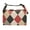 Red, variant on Buckle Handle Insulated Picnic Lunch Bag With Adjustable Strap 7L Capacity Moons Stars Checkered Squares