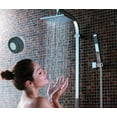 Sylvania Bluetooth WaterResistant Suction Cup Shower Speaker