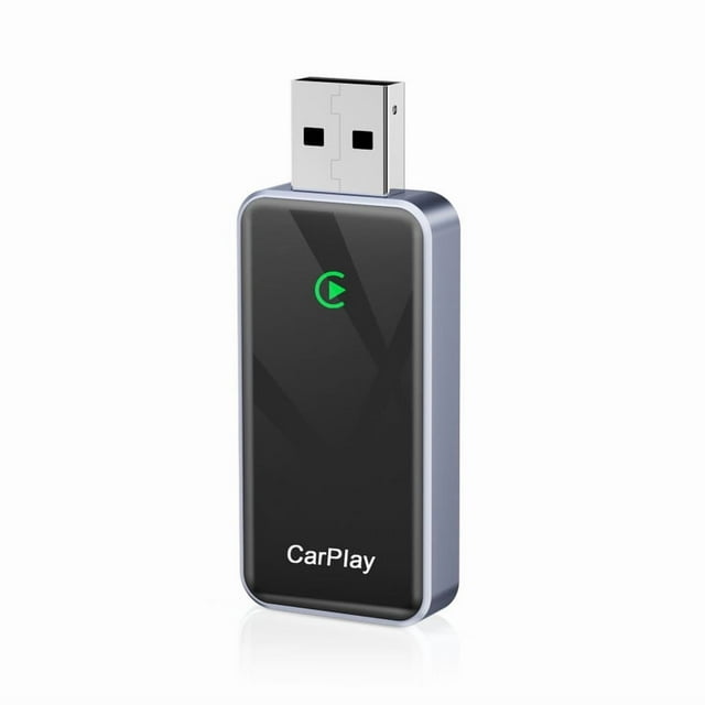 Adaptador inalámbrico CarPlay para iOS CarPlay y Android Auto, convierte cableado a inalámbrico, Plug and Play