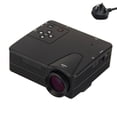 thumbnail image 1 of Mini proyector LED portátil 1920 x 1080 píxeles Full HD 1080P Proyector multimedia Video Película Cine en casa Enchufe del Reino Unido Eigraketly EL0883-03B, 1 of 2