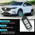 thumbnail image 3 of Reemplazo de control remoto inteligente sin llave WAZX1T763SKE11A04 315Mhz para Mazda CX-7 2010-2012 y Mazda CX-9 2010-2015 TEY1-67-5RY TEY1675RY 4 Botones, 3 of 7
