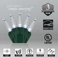 thumbnail image 3 of 50 T5 LED Cool White Mini Christmas Light Set, 4" Spacing, 17', Christmas Tree Lights White (Cool White, 17 Ft), 3 of 8