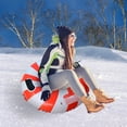thumbnail image 5 of 40-inch Inflatable Snow Tube - Heavy-Duty , 650lbs Capacity, Double-Lock Air Tightness - for Winter Sledding and Family Outdoor Fun, 5 of 7